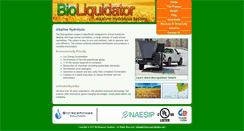 Desktop Screenshot of bioliquidator.com