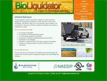 Tablet Screenshot of bioliquidator.com